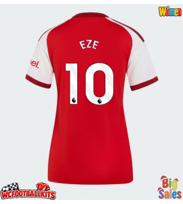 Arsenal Eberechi Eze #10 Replica Home Stadium Shirt for Women 2026-27 Short Sleeve